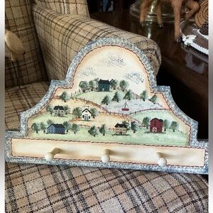 Vintage country key holder / hanger